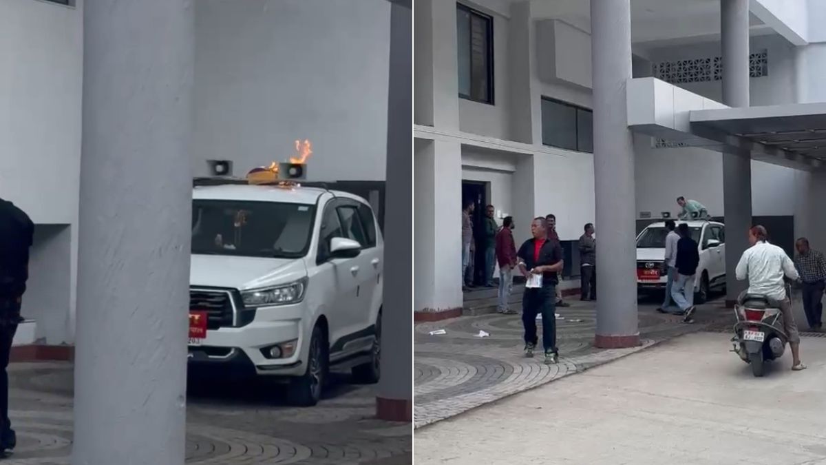 भोपाल मेयर की कार जलाने की कोशिश, नाराज कर्मचारी ने किया ये खतरनाक कांड; VIDEO वायरल