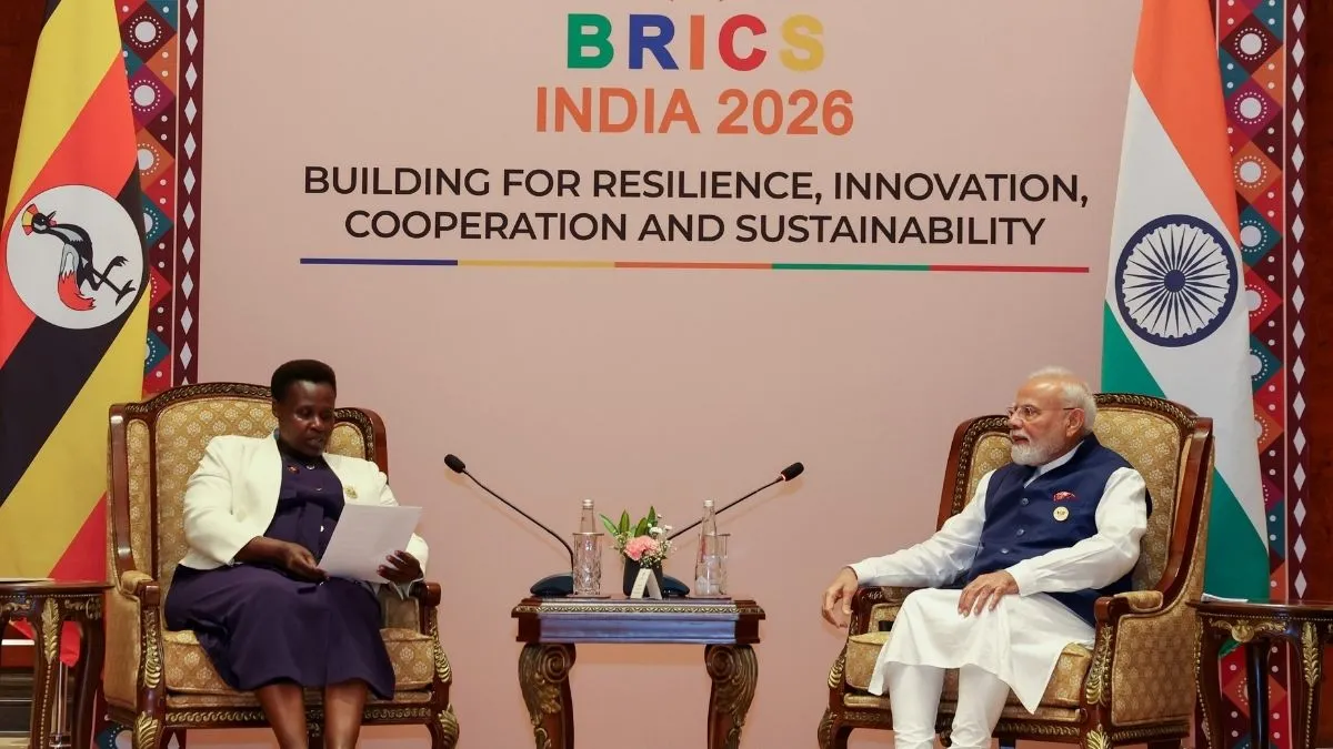 ब्रिक्स समिट 2026 के दूसरे दिन प्रधानमंत्री नरेंद्र मोदी युगांडा की उपराष्ट्रपति जेसिका अलुपो से भी मुलाकात की और द्विपक्षीय वार्ता की। इस दौरान कई मुद्दों पर चर्चा हुई। 