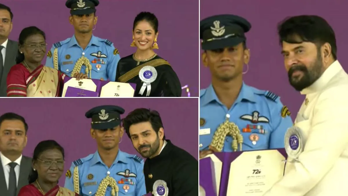 National Film Awards 2026: कार्तिक आर्यन-ममूटी बने बेस्ट एक्टर, यामी गौतम बेस्ट एक्ट्रेस, अनंत नाग को दादासाहेब फाल्के पुरस्कार National Film Award- India TV Hindi