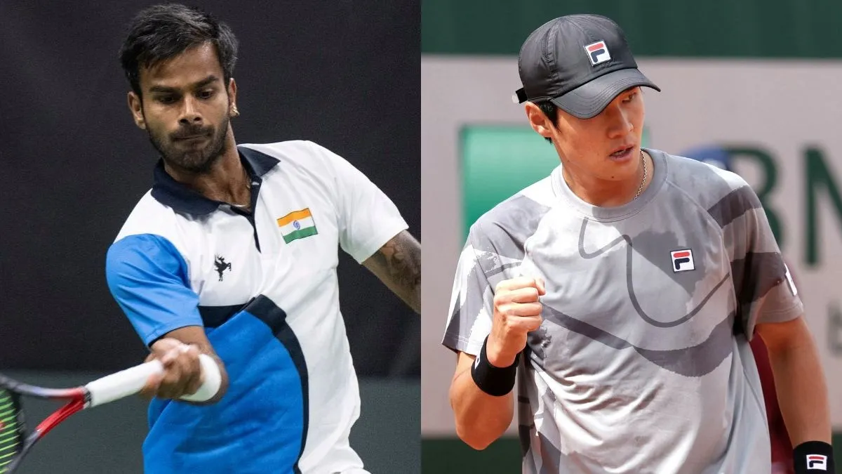 India vs South Korea: सुमित नागल ने कोरियाई खिलाड़ी के खिलाफ गंवाया मैच, डेविस कप में भारतीय टीम का सफर हुआ खत्म सुमित नागल बनाम सूनवू...- India TV Hindi