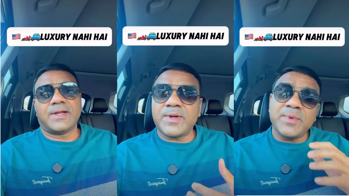 'अमेरिका में कार होना लग्जरी नहीं जरूरत...' भारतीय शख्स ने क्यों कही ये बात, Viral Video में देखें Indian man in us, Indian man in America, viral video, viral news- India TV Hindi