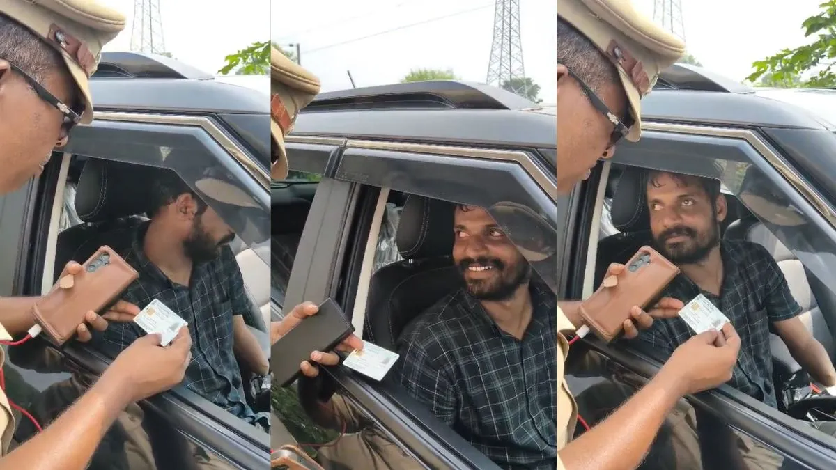 कानपुर में फंसा ‘एडॉप्टेड’ लाइसेंस का पेंच, ओवरस्पीडिंग कार रोकने पर खुला दिव्यांग ड्राइवर के DL का राज Kanpur DL- India TV Hindi