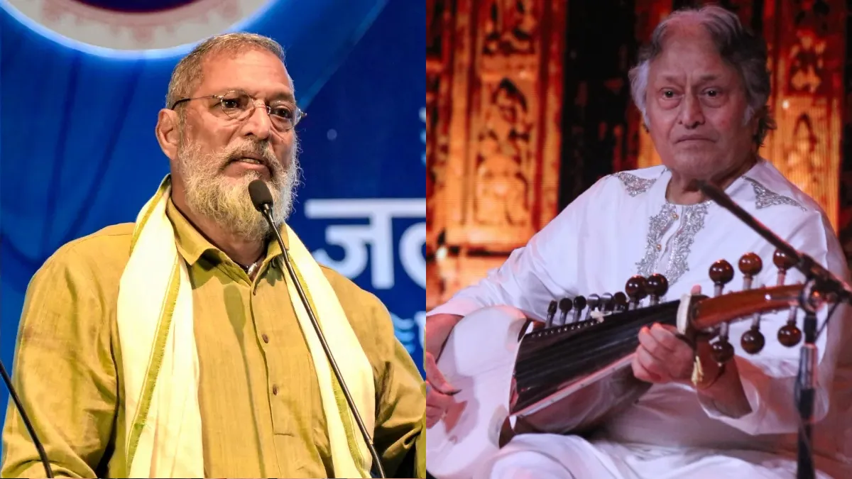 'बहुत बड़े फैन हैं हम', नाना पाटेकर को याद कर भावुक हुए उस्ताद अमजद अली खान, बोले- 'उनकी जगह कोई नहीं ले सकता' nana patekar amjad ali khan- India TV Hindi
