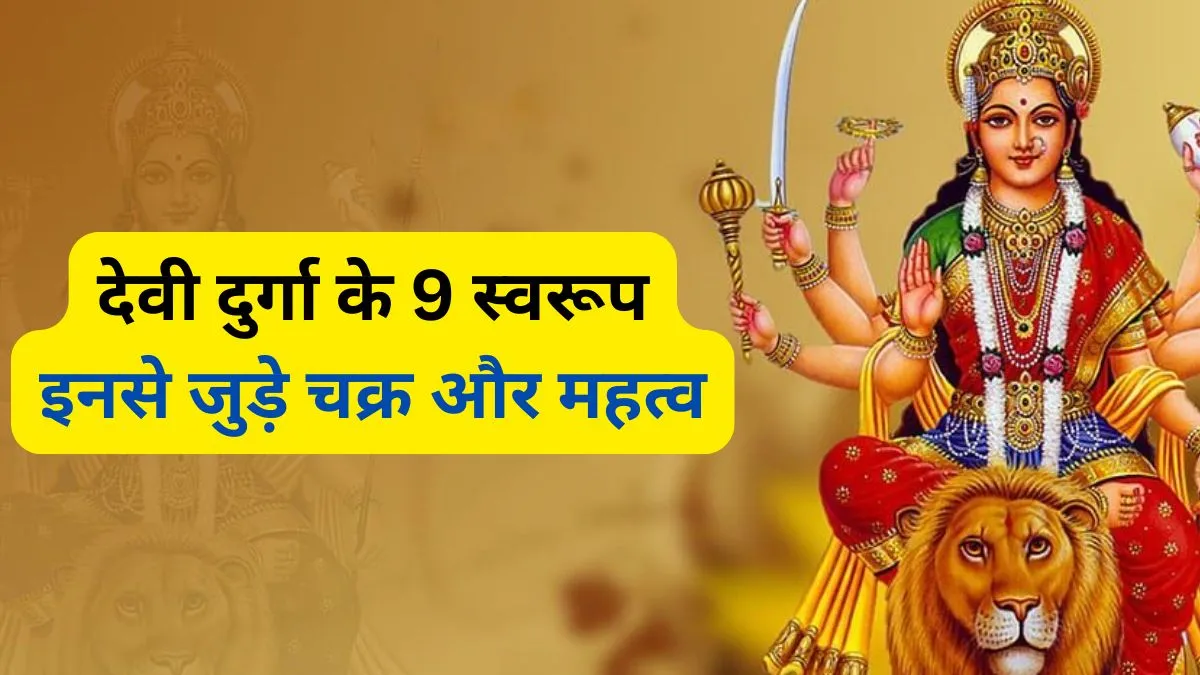 देवी दुर्गा के 9 रूप और इनसे जुड़े चक्र, जानें इनका महत्व और किस स्वरूप की पूजा करने से क्या मिलता है फल Navratri 2026- India TV Hindi