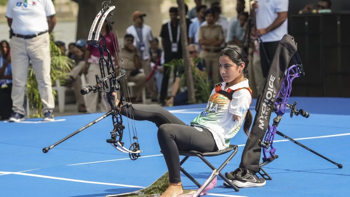 एशियन पैरा गेम्स 2026 में भारतीय एथलीटों ने किया ऐतिहासिक प्रदर्शन, 30 गोल्ड मेडल सहित जीते रिकॉर्ड कुल 114 पदक Sheetal Devi- India TV Hindi
