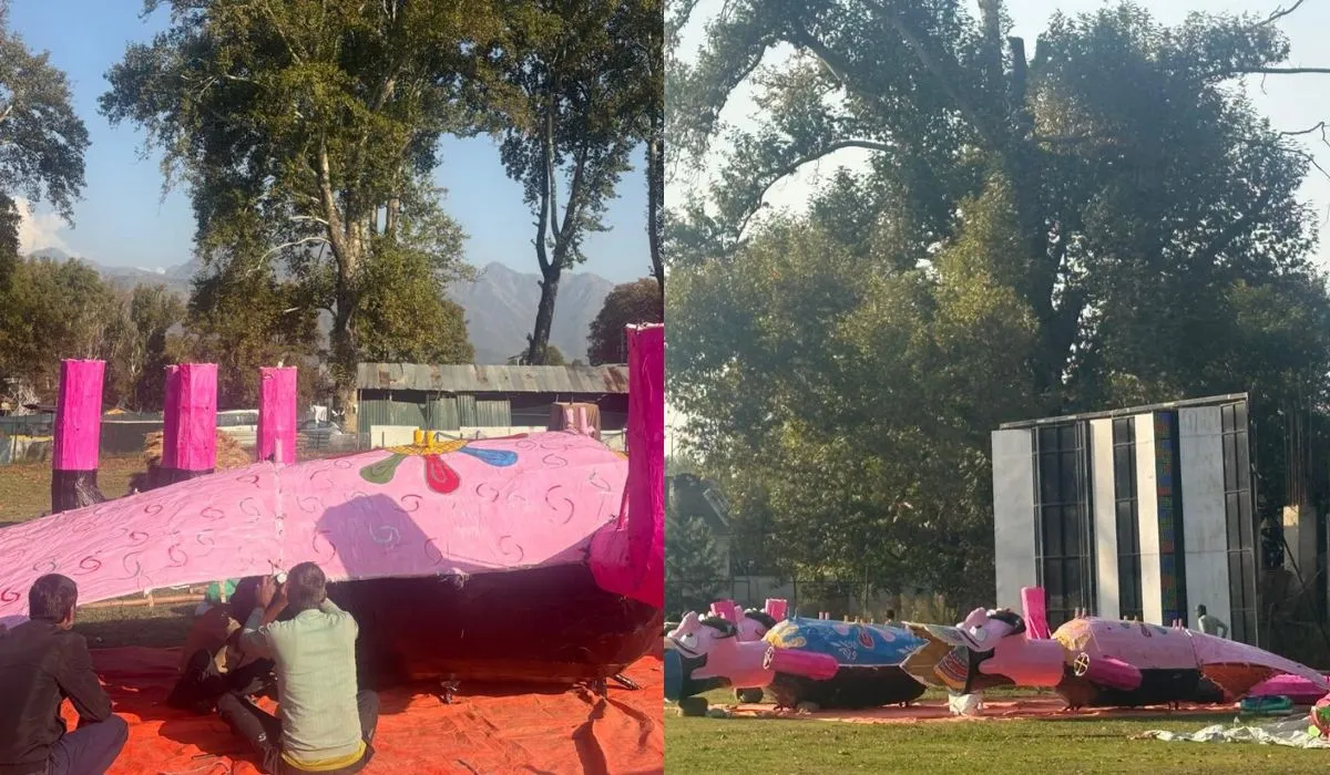 श्रीनगर में दशहरा की धूम, रावण दहन के लिए मुस्लिम कारीगर बना रहे रावण, मेघनाथ और कुंभकर्ण के पुतले श्रीनगर दशहरा- India TV Hindi
