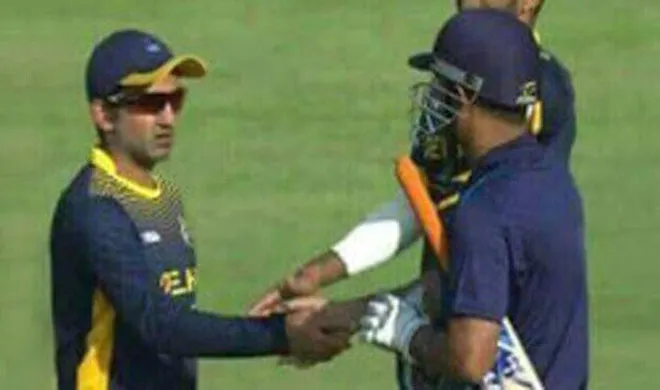 gambhir and dhoni- India TV Hindi