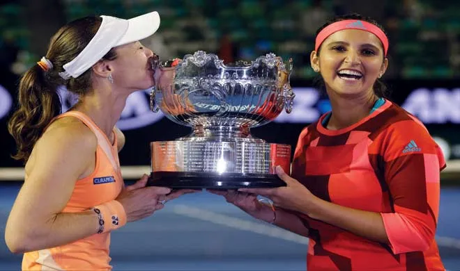 sania mirza+martina hingis- India TV Hindi