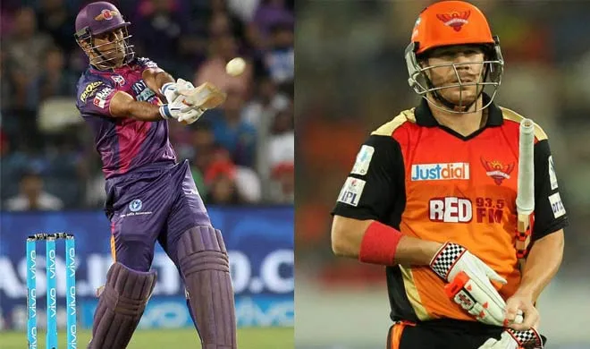 Dhoni and Warner- India TV Hindi