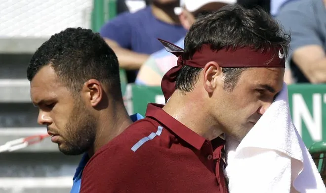 roger federer and Jo-Wilfried Tsonga- India TV Hindi