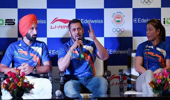 Bollywood actor Salman Khan boxer MC Mary Kom and hockey...- India TV Hindi