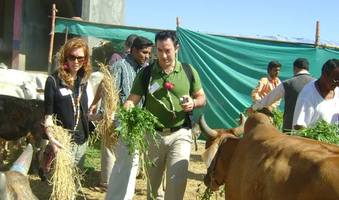 foreigners also taking part in Green Ujjain Clean Ujjain...- India TV Hindi