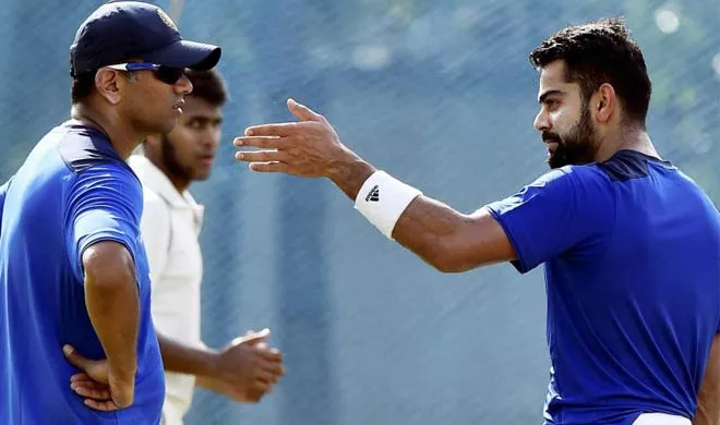 rahul dravid and virat kohli- India TV Hindi