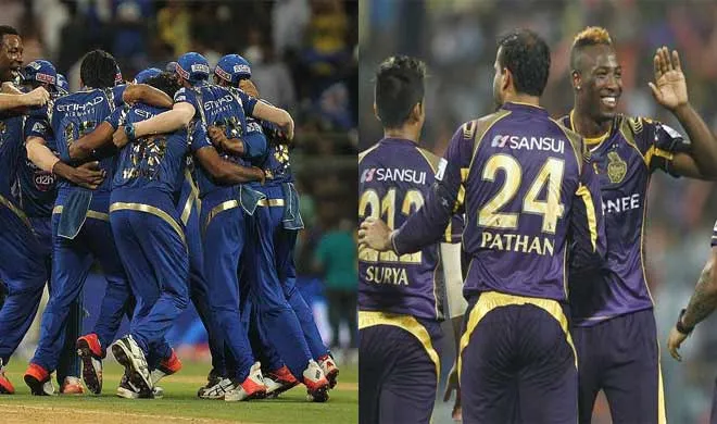 mumbai indian and kolkata knight riders- India TV Hindi