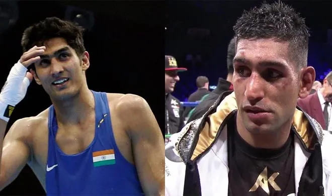 Boxer Vijender Singh and Amir Khan- India TV Hindi