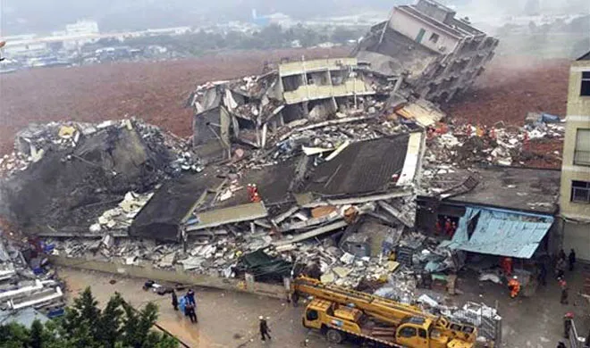 china landslide- India TV Hindi