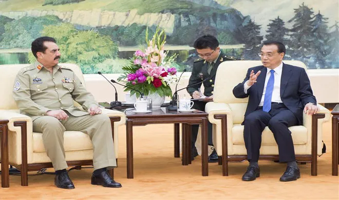 Pak Army Chief Rahil Sharif and Chinese PM- India TV Hindi