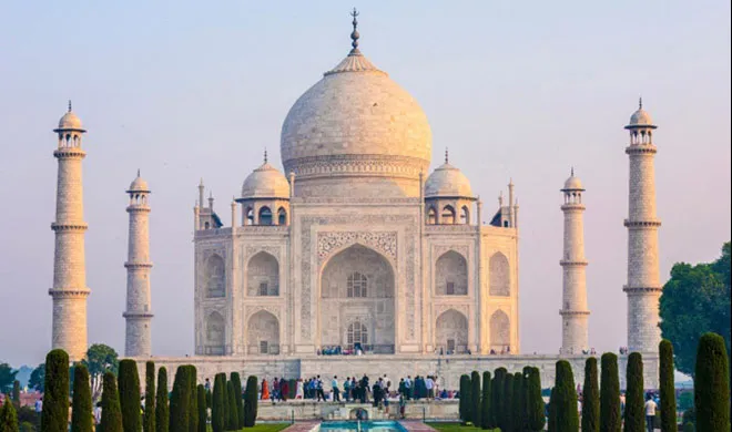 taj mahal turning green- India TV Hindi