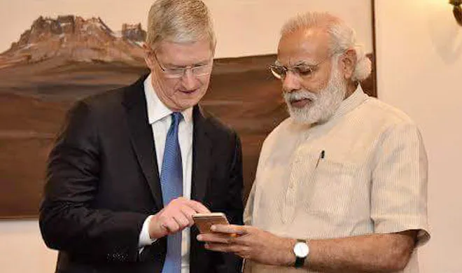 narendra modi meets tim cook- India TV Hindi