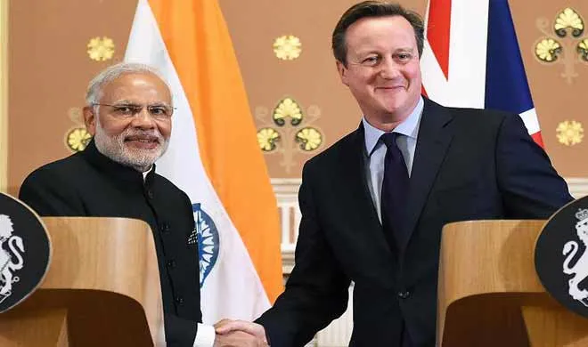 modi and cameron- India TV Hindi