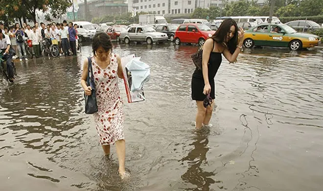 Heavy Rain in china
 - India TV Hindi