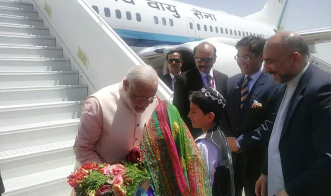 Narendra Modi arrives in Afghanistan.- India TV Hindi