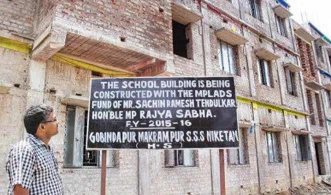 school building being built by contribution from sachin...- India TV Hindi