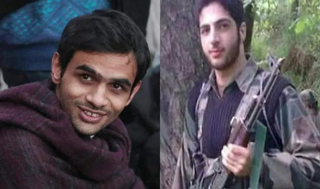 Umar Khalid supports Burhan Wani in Facebook post.- India TV Hindi