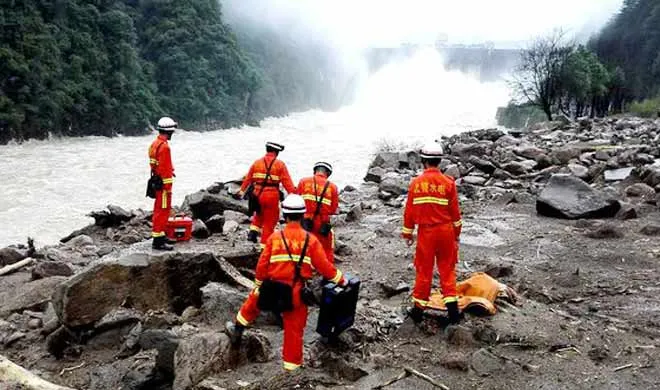 China Landslide- India TV Hindi