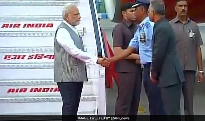 Narendra Modi returns back to India.- India TV Hindi