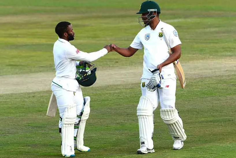 Temba Bavuma and Vernon Philander- India TV Hindi
