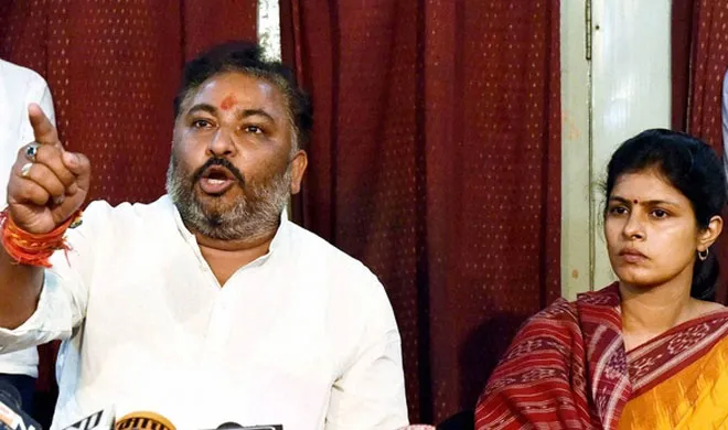 Dayashankar Singh and Swati Singh. (File Photo: PTI)- India TV Hindi