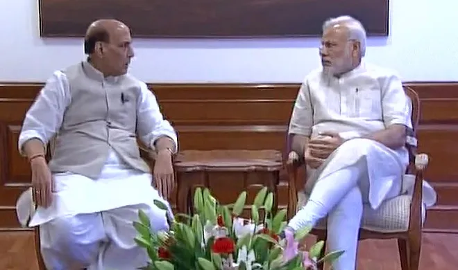 narendra modi holds high level meeting with rajnath on uri...- India TV Hindi
