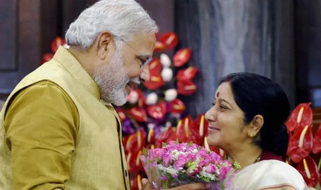 narendra modi praises sushma swaraj for powerful speech at...- India TV Hindi