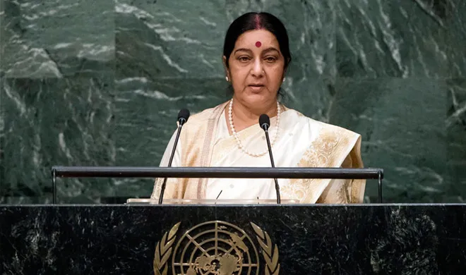 sushma swaraj to speak at un annual meet- India TV Hindi
