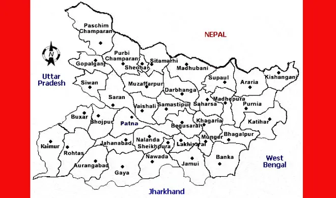 Bihar Map- India TV Hindi