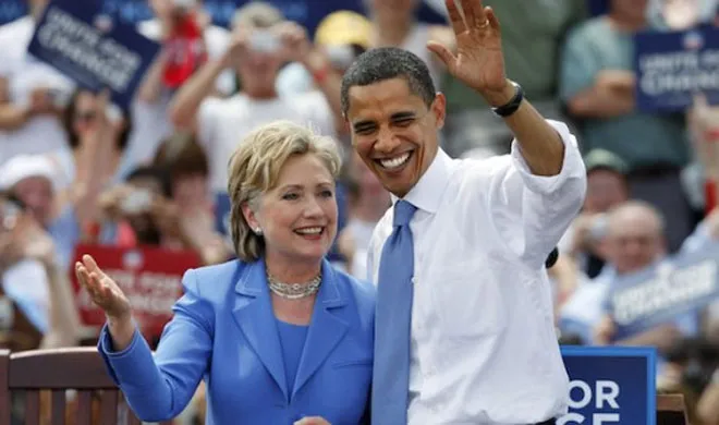 Hillary Clinton & Barack Obama- India TV Hindi