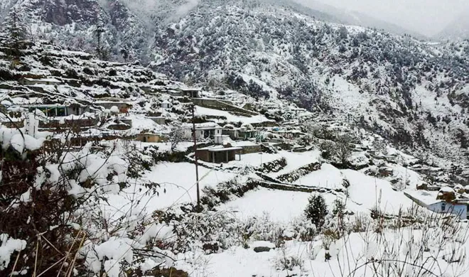 seanons first snowfall held in uttarakhand- India TV Hindi
