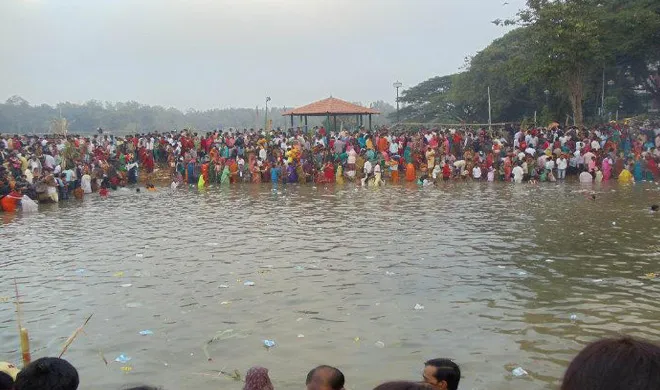 chhath puja ghat- India TV Hindi
