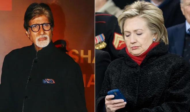 hillary clinton asking about amitabh bachchan - India TV Hindi