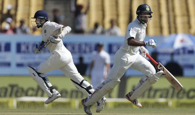 Murali Vijay and Cheteshwar Pujara | AP Photo- India TV Hindi
