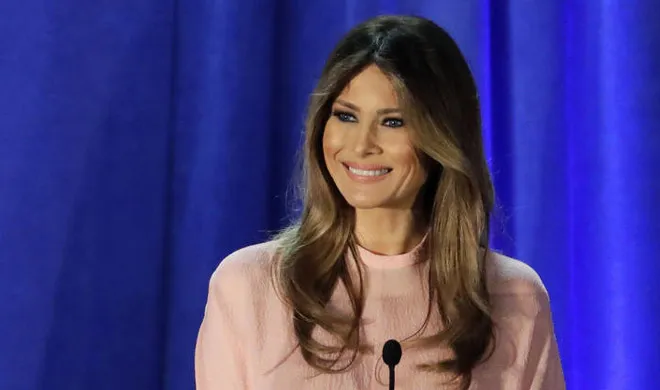 melania trump modeled in prior to getting work visa- India TV Hindi