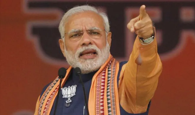 narendra modi lashes out at congress on protessting...- India TV Hindi