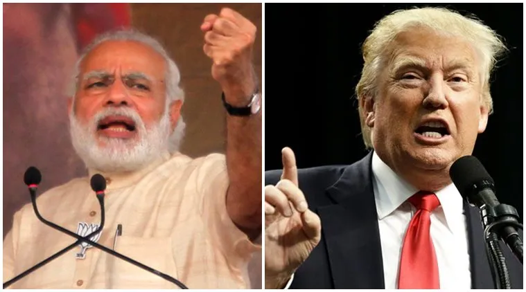 Modi-Trump- India TV Hindi