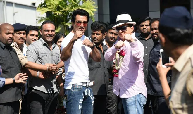 Jackie Chan with Sonu Sood- India TV Hindi