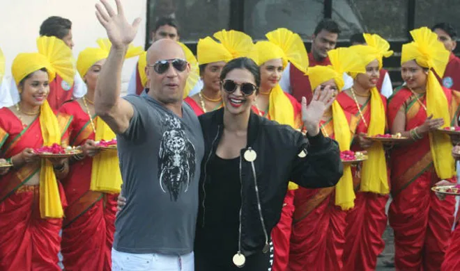Vin Diesel with Deepika Padukone- India TV Hindi