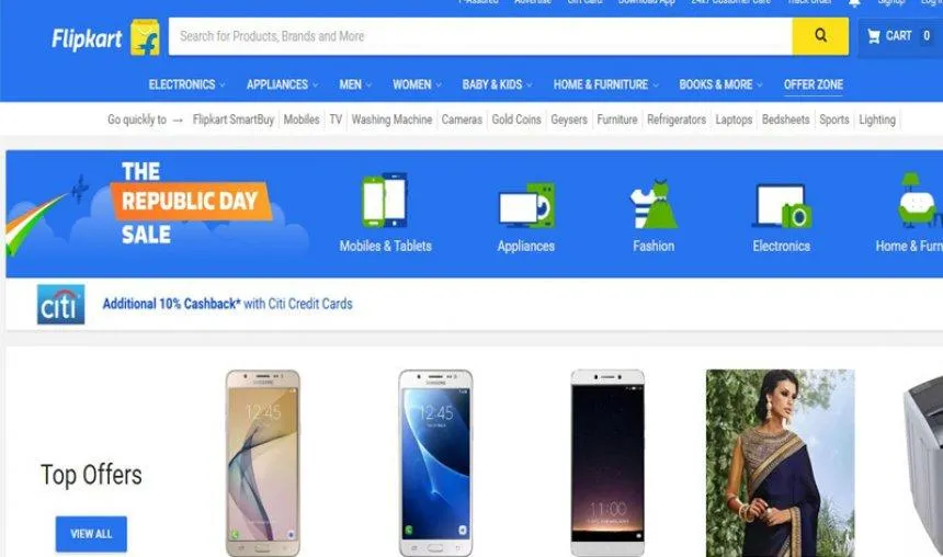 Republic Day Sale: Flipkart ने शुरू की महासेल, स्मार्टफोन से लेकर TV पर मिल रहा है बड़ा डिस्काउंट- India TV Paisa