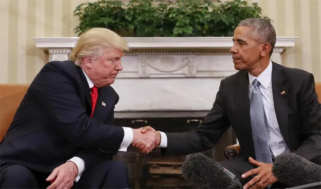 Donald Trump and Barack Obama | AP File Photo- India TV Hindi