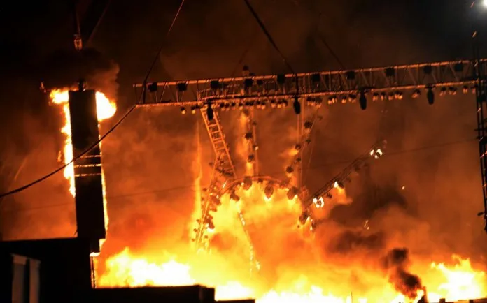 kashmir fire- India TV Hindi
