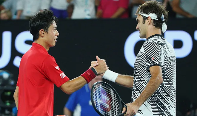 Roger Federer and Kei Nishikori | Getty Images- India TV Hindi